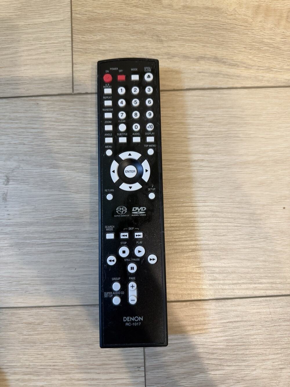 Denon RC-1017 Remote Control for DVD-1920/1930/1930CI/757/758 Genuine OEM